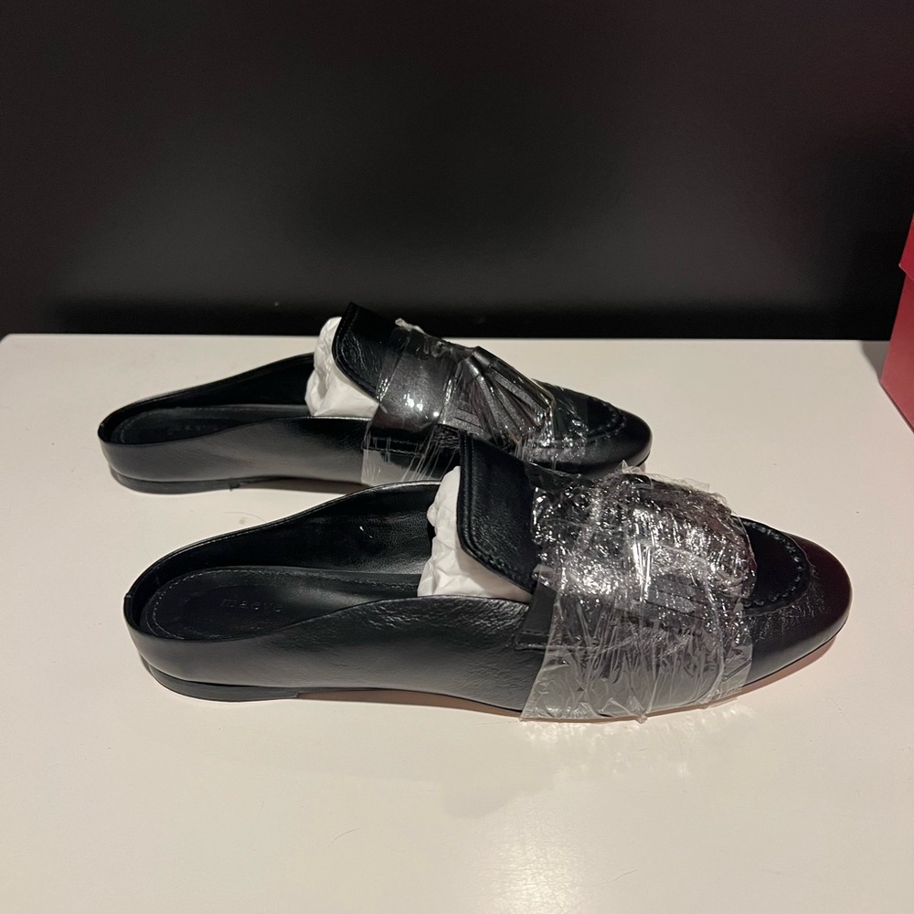 NIB Maeve Kiltie Tassel Loafer Mule - Picture 7 of 8